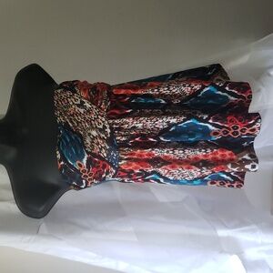 Loose floral Tube Top